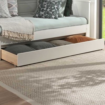 Bedlade voor bedbank Pepin - wit