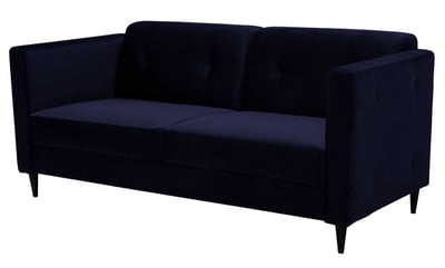 3-zitsbank Prima - 170x82x74cm - marineblauw velours