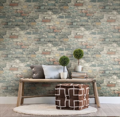 Zelfklevend behang Brick Alley Zelfklevend behang Brick Alley
