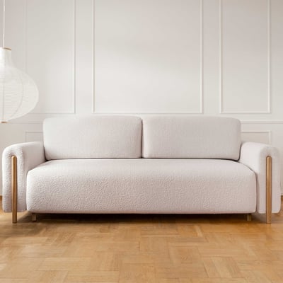 Driezitzetel Magnus | 244 x 97 x 97 cm | Beige Driezitzetel Magnus | 244 x 97 x 97 cm | Beige