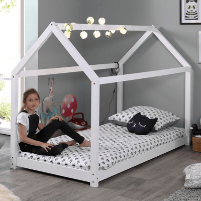 Bedhuisje Home 90x200 - wit Bedhuisje Home 90x200 - wit