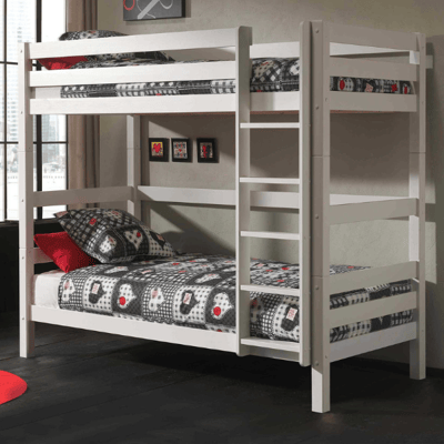 Stapelbed Claire hoog - wit Stapelbed Claire hoog - wit