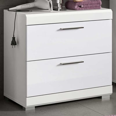 Badkamermeubel Scout Xonox - Wit Imitatie - 60x56x34 cm