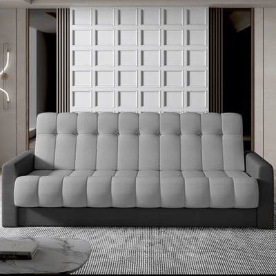 Hoekzetel Gareth | 210 x 85 x 90 cm | Grijs