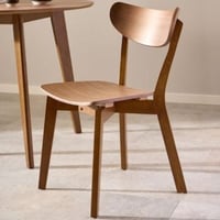 Eetkamerstoel Rover - 45x55x79,5cm - walnootfineer