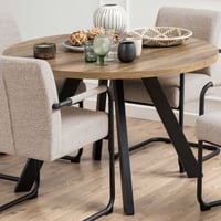 Verlengbare eettafel Zalida - 210x120x75 cm - Eik 