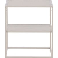 Bijzettafel Netz Venture Design - Staal - 55x55 cm - Beige