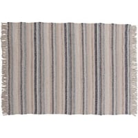 Wollen Tapijt Gudha Venture Design - 170x240 cm - Beige / Blauw
