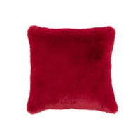 Kussen cutie polyester karmijnrood
