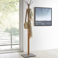 Staande kapstok | Ø40 x 184 cm | Wit
