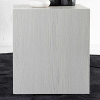 Salontafel York - MDF whitewash - 40x40x45 cm