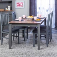 Eettafel Cerci 160cm - donkergrijs