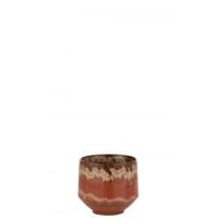Bloempot aline keramiek rood extra small