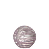 Presse papier draaikolk glas paars large