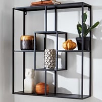 Wandrek | 60 x 18 x 70 cm | Zwart