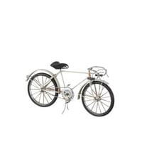 Koersfiets metaal grijs