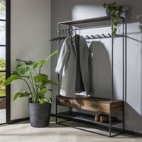 Vestiaire Mezcla 2 lades - hout