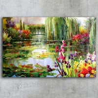 Alkmene Decoratief canvas schilderij | Houten lijst | 45 x 70 cm