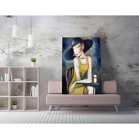 Majestic Decoratief canvas schilderij | Houten lijst | 70 x 100 cm