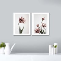 Alkmene Decoratief MDF schilderij (2 stuks) | 100% MDF | 62 x 40 cm