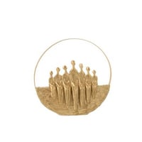 Figuren 7delig cirkel poly goud