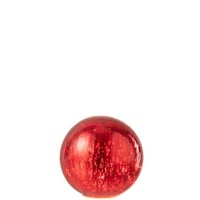 Bal led glas rood small