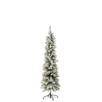 Kerstboom plastiek small model besneeuwd groen small