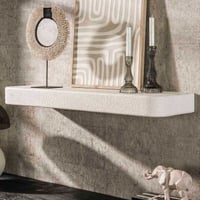 Wandplank Solero 100 cm-marmer composiet