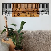 Wallity: Decoratief houten wandaccessoire | 100% metaal