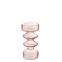 Vaas luna glas roze small