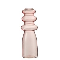 Vaas luna glas roze large