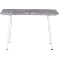 Bijzettafel Edge Venture Design - MDF - 110x30x80 cm - Wit / Betonlook