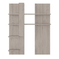 Opzet tv-meubel Bosy - lichtgrijze eik