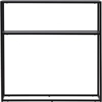 Bijzettafel Georgetown Venture Design - Staal - 30x80x80 cm - Zwart