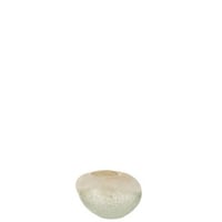 Vaas bol glas beige