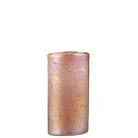 Vaas ovaal glas roze mix large
