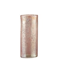 Vaas ovaal glas roze mix extra large