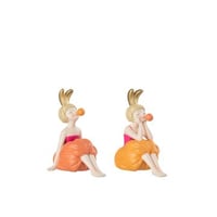 Meisjes bubbel resine mix assortiment van 2