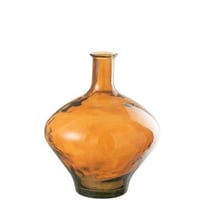 Vaas cherry glas bruin