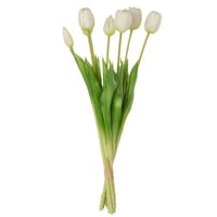 Boeket tulpen 7stuks pu wit large