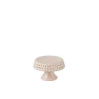 Cake bord keramiek roze small
