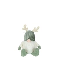 Kabouter gewei textiel groen/beige large