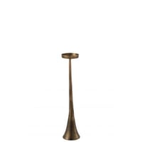 Kandelaar luky aluminium brons small