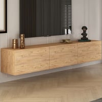 TV-meubel West - 100% MELAMINE - Atlantisch Grenen - 150 x 30 x 32 cm