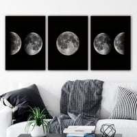 Lulu Decoratief ingelijst schilderij (3 stuks) | MDF & kunststof lijst | 35 x 45 cm
