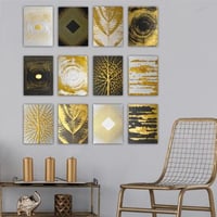 Lulu Decoratieve MDF Schilderijenset | 12 Stuks | 100% MDF | 20x15cm | Veelkleurig