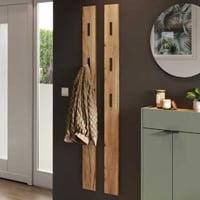 Wandkapstok Amika 3 haken - eikdecor
