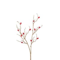 Tak stenen plastiek rood/goud