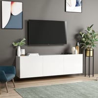 White TV-meubel | 100% MELAMINE | Wit