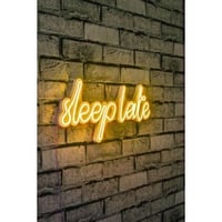 Neon Graph Decoratieve kunststof ledverlichting | Geel | 46 x 20 x 2 cm